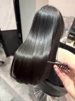 ピリオド 蒲田(Period.) 艶カラー×髪質改善トリートメント【福見】