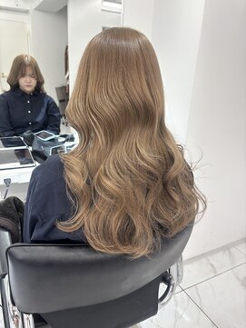 ランテルディ 渋谷(LANTERDIT) ミルクティーベージュ ラテカラー 韓国ヘア