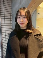 シム 千葉(sim)&nbsp;千葉駅/着物ヘア/大人ガーリー/ダークアッシュ/似合わせカット