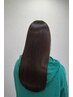 【毎日続く圧倒的艶髪】カット＋髪質改善ストレート　￥29800→27800