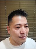メンズベリーショートフェード