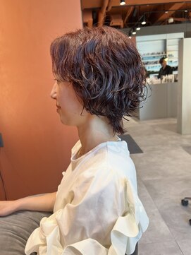 カルマ(KARMA) くびれショート×ゆるふわパーマ