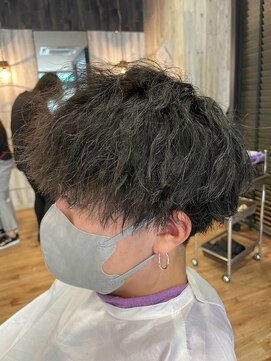 ヘアショップエヌアンドエー 久喜店(hairshop N&A) メンズカット ニュアンスパーマで小顔魅せ好印象ヘア