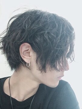 シン(syn) axy渋谷　齋藤　cut3600グランジスマートマッシュイメチェンaw