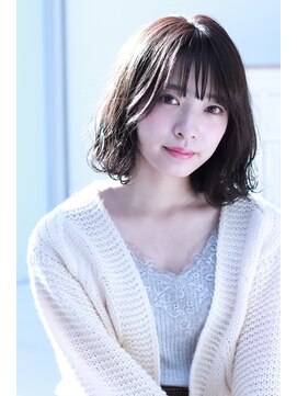 カシュカシュ 表参道(cache cache) cache cache☆シンプルボブとフォギーアッシュ