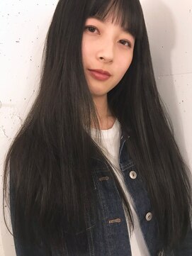 ツバメ ヘアー(TSUBAME HAIR) ロング×ダークネイビー