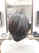 ヘア プロデュース アイモ(Hair Produce Aimo) 丸み外ハネショートのグラデーションボブ☆