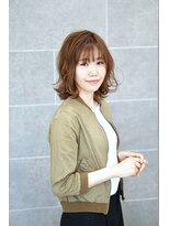 サンクレポ&nbsp;【CINQ REPO　care&design】 柔ふわ外ハネスタイル　山下智之