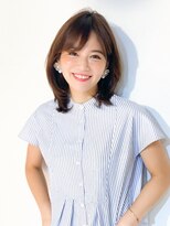 ミッシェル アフロート(michelle afloat) ◇20代.30代.40代ひし形ミディアムレイヤー◇目黒