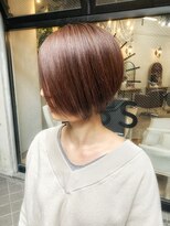 ショートオンリーサロントス(short only salon TOSS)&nbsp;髪質改善級、自然なストレートプディショート