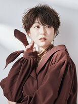 コムマティス 恵比寿ガーデンプレイス(Comme Matisse)&nbsp;ボブ/カーキグレージュ/大人かわいい[恵比寿/恵比寿駅]