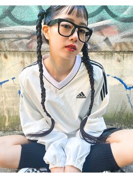 ドーター(daughter) 【daughter mami】三つ編みツインテール