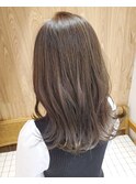パールベージュ×くびれヘア*_市川