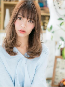 カバーヘア ブリス 志木南口駅前店(COVER HAIR bliss) 外国人風エアリーカール小顔レイヤーロングa志木20代30代40代