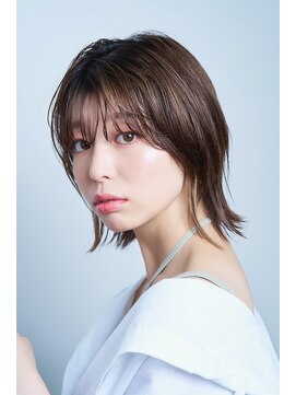 ユニックス Mark Is みなとみらい店(UNIX) 【UNIXみなとみらい】ニュアンスくびれショート#髪質改善#透明感