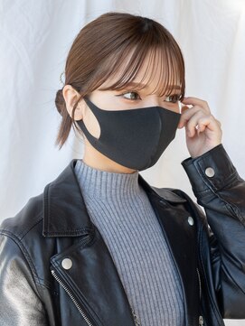 アフロート ギンザ(AFLOAT GINZA) 【白川】20代30代40代シースルーバングシアーグレージュ23.2.22