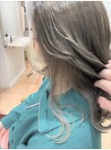 イヤリングカラー,顔周りレイヤー,韓国ツヤカラー/草加駅