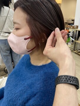 メアリー バイ メリー(marry by merry) 【立町メアリーバイメリー】☆インナーピンク×ショート☆