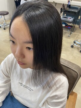 アンジュベイナハ (Ange Bay NAHA) 縮毛矯正×勉強に集中