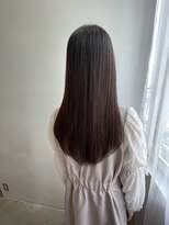 ツイギー 千舟店(TWiGGY) 髪質改善美髪矯正×小顔ふんわりチョコレートカラーレイヤー