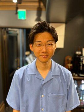 銀座 シノ 本店(shino) 【銀座理容室】アップバングスタイル