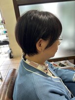 ハピネス クローバー 学園前店(Happiness CLOVER)&nbsp;丸みショート/小顔/顔周りカット/レイヤー/白髪/髪質改善/前髪