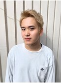 ミルクティベージュ×スパイキーショート