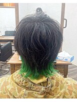 アクティ(actie)&nbsp;メンズカラー【@xoxoayu3】南柏/メンズサロン/バーバー/眉カット