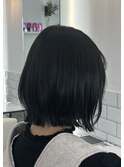 《AO hair》ぱっつんボブ