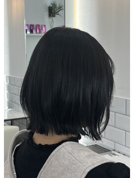 アオ 甲府本店(AO) 《AO hair》ぱっつんボブ
