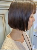 ぷつっとbob×縮毛矯正