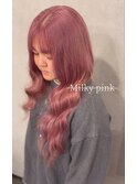 【milky pink】
