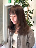 ヲタク(wotaku.)&nbsp;ブラウンカラーベージュカラーミルクティーブラウングレージュ