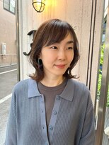 ブルーム コスタ(Blume COSTA) 結べる！お手入れ簡単！イルミナカラー×外はねミディ