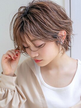 ロンド 銀座(Lond) 【銀座◇成田】ウェーブヘアボブくびれショートひし形丸み