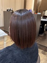 アルターリール(aL ter Rire) 黒髪/ボブルフ/ネビージュ/小顔/ワンレン/杉田花乃