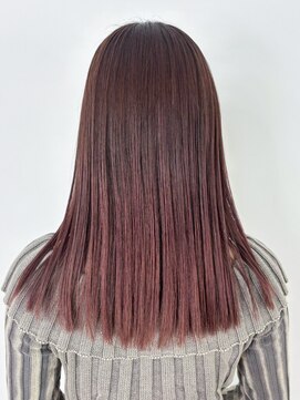 アイティーバイアルバム 八王子店(IT by ALBUM) ピンクヘアーワンレンピンクグレープフルーツ_ba493871