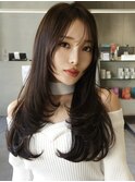 【MINX】似合わせフェミニンロングレイヤー_表参道/髪質改善