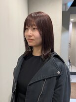 ヘアー アイス ルーチェ(HAIR ICI LUCE) ミディアムボブ/質感再生カラー/質感再生トリートメント/大野