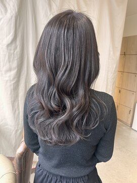 アドラーブル 万代店 (adorable) 大人可愛い大人美人くすみカラーアッシュグレーベージュ