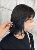 インナーカラーｘイヤリングカラーｘフェイスフレーミング
