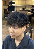 【王道】波巻きパーマ