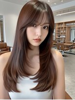 エル(LE)&nbsp;【LE】王道ストレート/ブラウン