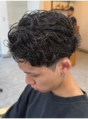 栃木メンズ波巻きスパイラルパーマシャドウパーマツイストパーマ
