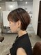 アオゾラヘアーカミノウラ(AOZORA HAIR kaminoura)の写真/【ショート＆ボブとパーマの組み合わせが大得意】ベースのカットが上手いからパーマのバランスも◎