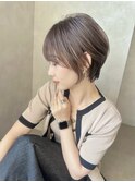 大人ショートボブ 20代30代40代ヘア 小顔 大阪クビレ茨木