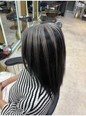 シルバー×ブラック