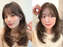 【顔周りカットで韓国style.*】高い技術で憧れの韓国アイドル・韓国女優のようなレイヤースタイルが叶う♪