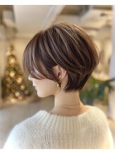 <カットの技術に絶大な信頼>カット講師在籍のショートボブ×レイヤーカット[自由が丘駅/ショート/ボブ]
