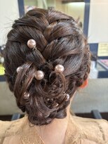 ヘッドショップパワープラス&nbsp;結婚式のお呼ばれヘアセット♪/結婚式ヘアセット/ブライダル